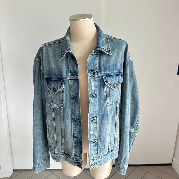 Able Light Blue Jean Jacket - Picture 8 of 9